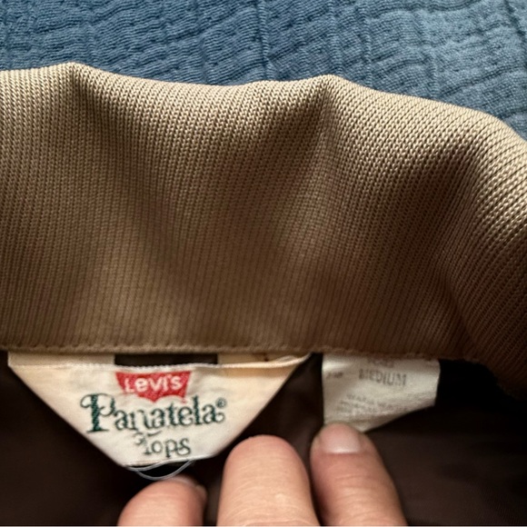 Vintage LEVI’S Panatela Tops ‘70’s Men’s Pearl Snap Leisure Suit Coat EUC M - Picture 2 of 16